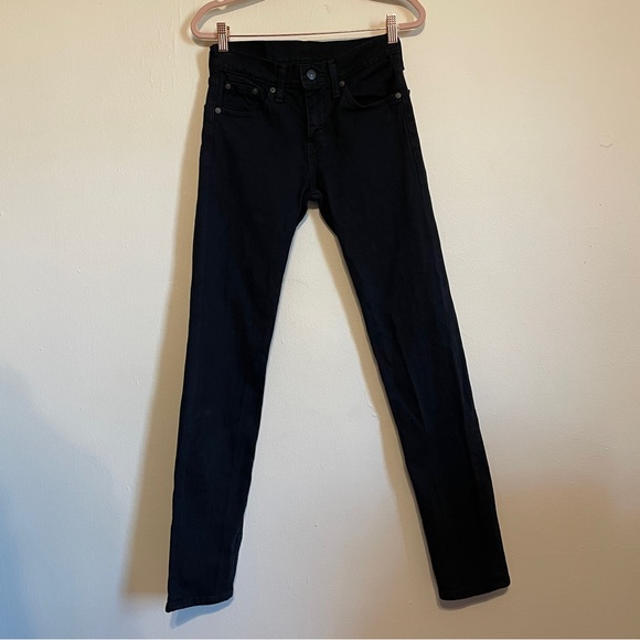 Levi's | Black Denim 511™ Slim Fit Men's Jeans 27x32 - Picture 3 of 8